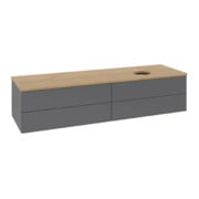 V&B Meuble sous lavabo sans structure de façade Antao 160x50cm, HL, WBP hon. Oa, A m Lac