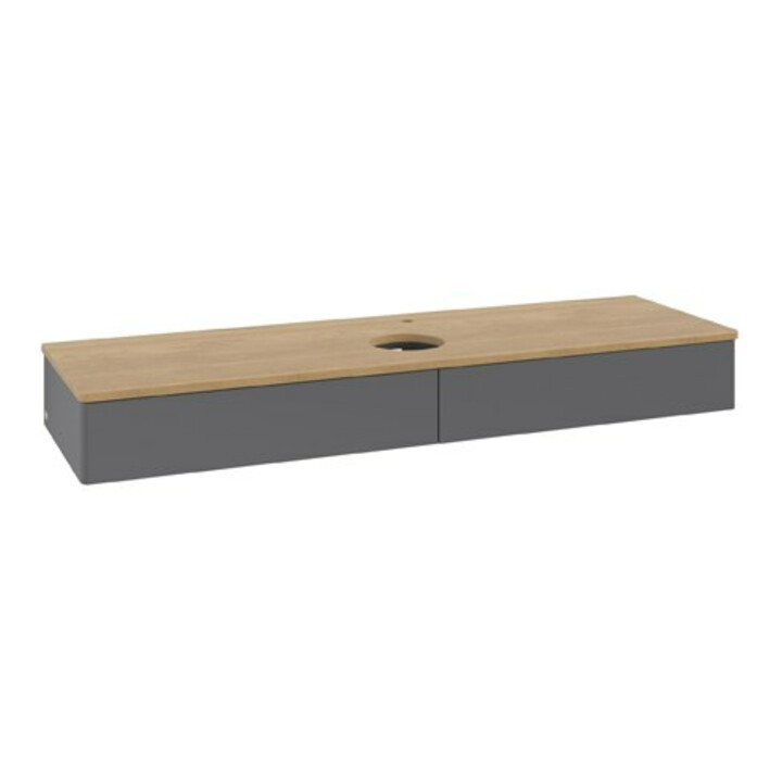 V&B Meuble sous lavabo sans structure de façade Antao 160x50cm, HL, WBP hon. Oa, A m Lac