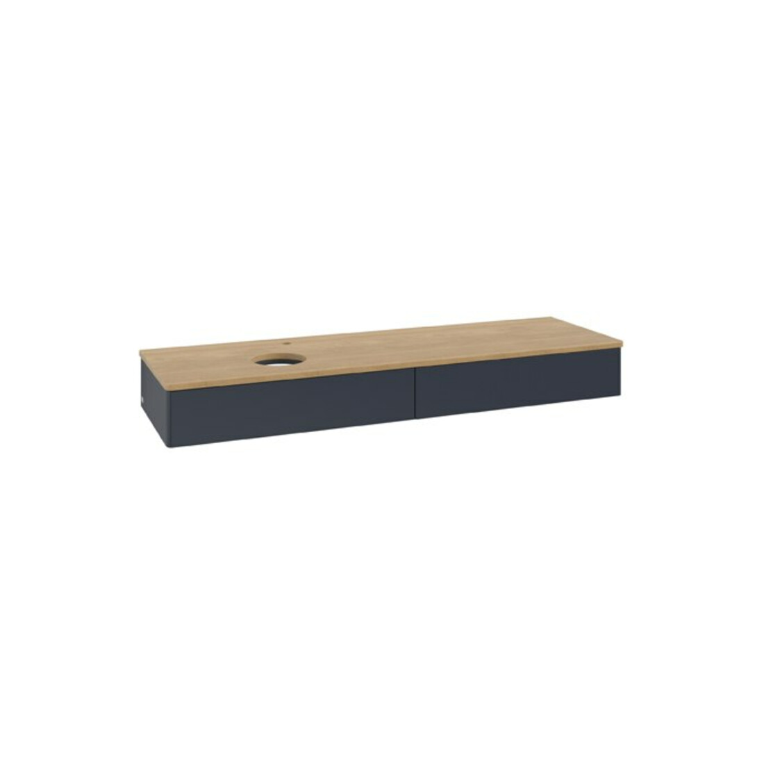 V&B Meuble sous lavabo sans structure de façade Antao 160x50cm, HL, WBP hon. Oa, md bl. m Lac