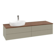 V&B Meuble sous lavabo sans structure de façade Antao 160x50cm, HL, WBP w. wal, st. Gr m Lac