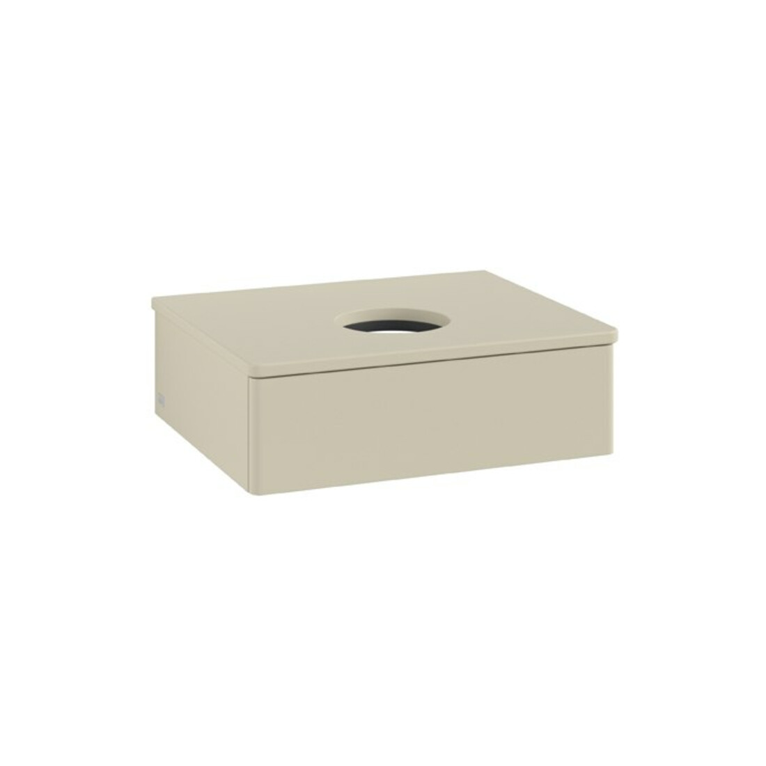 V&B Meuble sous-lavabo sans structure de façade Antao 60x19x50 cm, couleur WBP Lac, si Gr m Lac