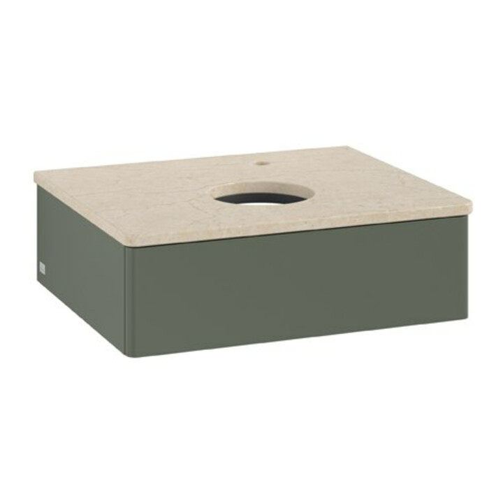 V&B Meuble sous lavabo sans structure de façade Antao 60x19x50 cm, HL, WBP botti., le g. m Lac