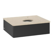 V&B Meuble sous-lavabo sans structure de façade Antao 60x19x50cm, HL, WBP botti., bleu m Lac