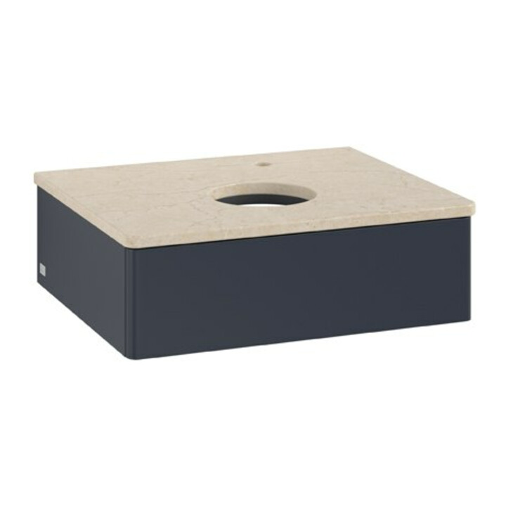 V&B Meuble sous lavabo sans structure de façade Antao 60x19x50cm, HL, WBP botti., md bl. m Lac