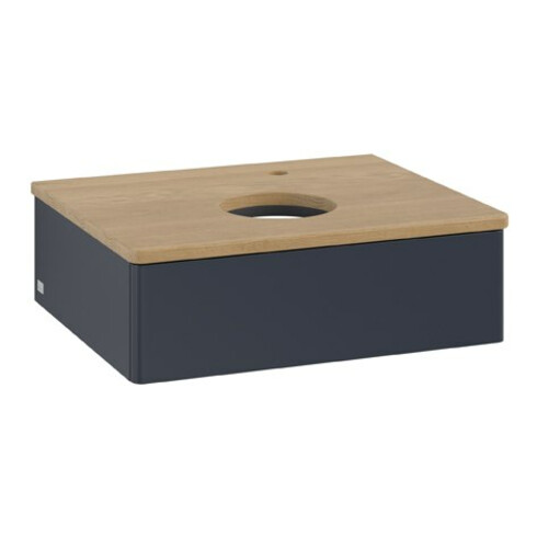 V&B Meuble sous lavabo sans structure de façade Antao 60x19x50cm, HL, WBP hon. Oa, md b m Lac