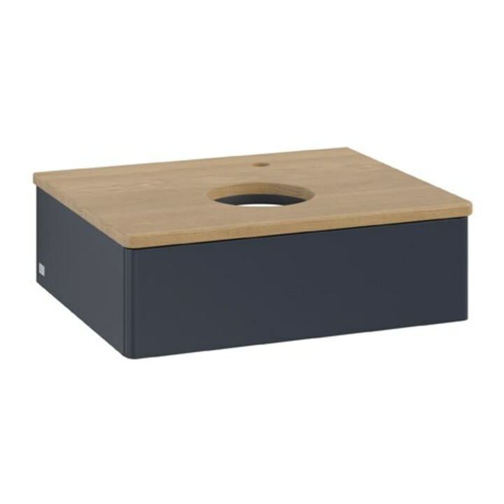 V&B Meuble sous lavabo sans structure de façade Antao 60x19x50cm, HL, WBP hon. Oa, md b m Lac