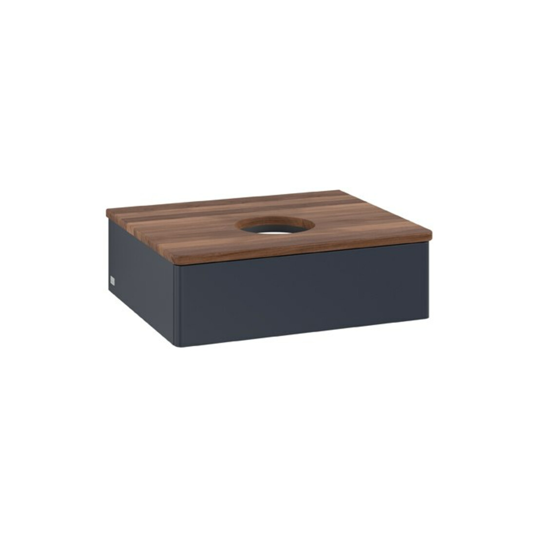 V&B Meuble sous lavabo sans structure de façade Antao 60x19x50cm, WBP blanc wal, md bl. m Lac