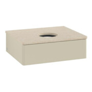 V&B Meuble sous lavabo sans structure de façade Antao 60x19x50cm, WBP botti., si Gr m Lac