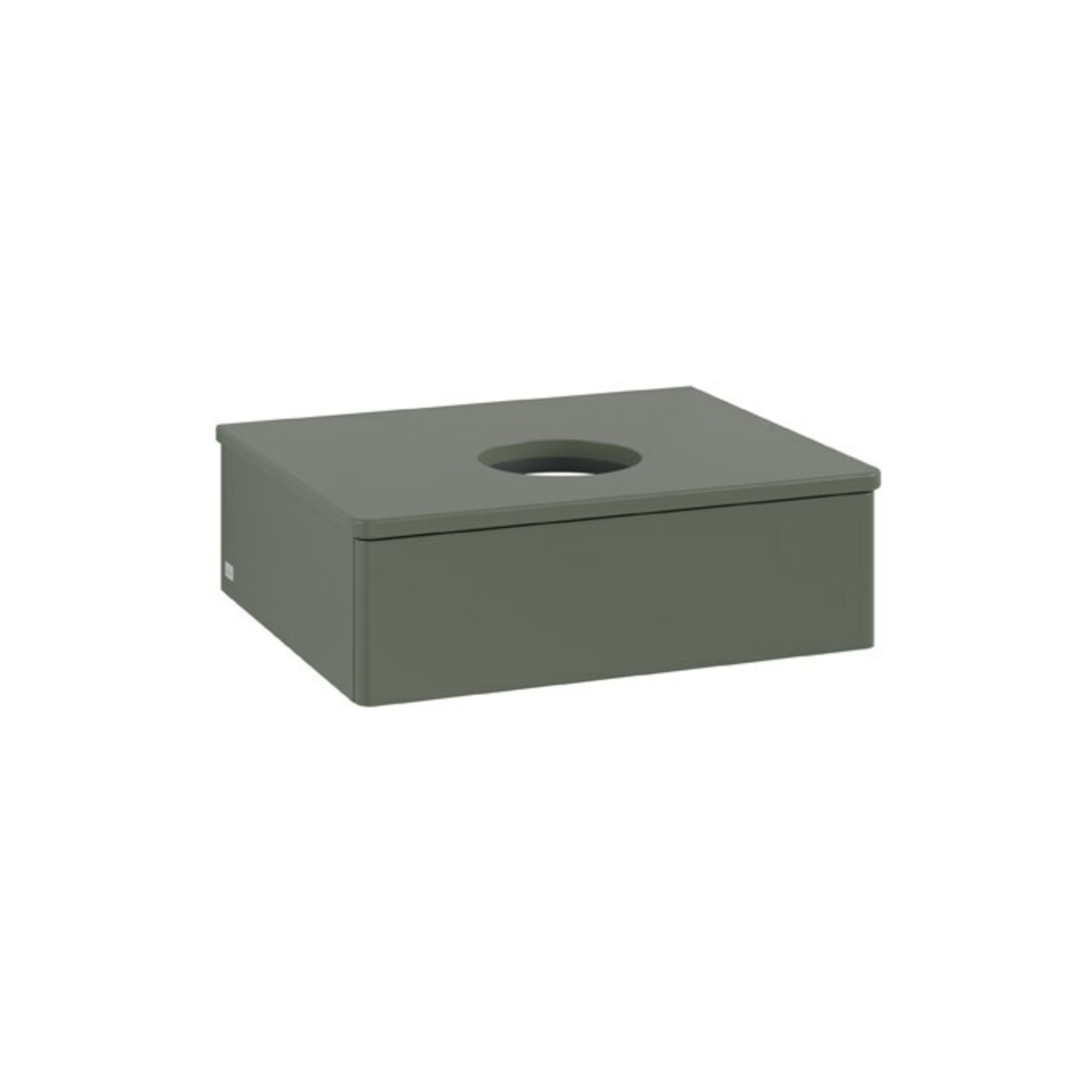 V&B Meuble sous lavabo sans structure de façade Antao 60x19x50cm, WBP Lac, lea gre. m Lac