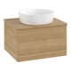 V&B Meuble sous lavabo sans structure de façade Antao 60x36x50 cm, couleur WBP chêne miel Oa, honey oak-3
