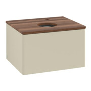 V&B Meuble sous lavabo sans structure de façade Antao 60x36x50 cm, HL, WBP w. wal, si Gr m Lac