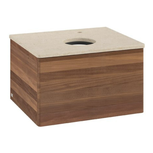 V&B Meuble sous lavabo sans structure de façade Antao 60x36x50cm, HL, couleur WBP botti., w. wal