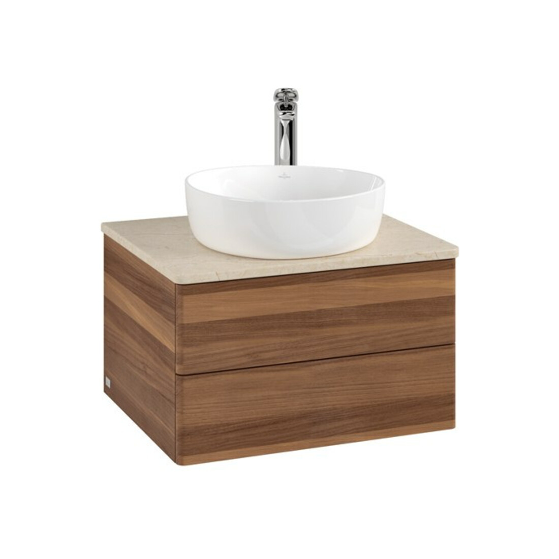V&B Meuble sous lavabo sans structure de façade Antao 60x36x50cm, HL, couleur WBP botti., w. wal