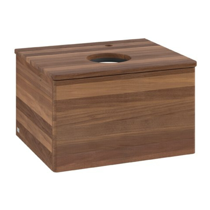 V&B Meuble sous lavabo sans structure de façade Antao 60x36x50cm, HL, couleur WBP w. wal, w. wal