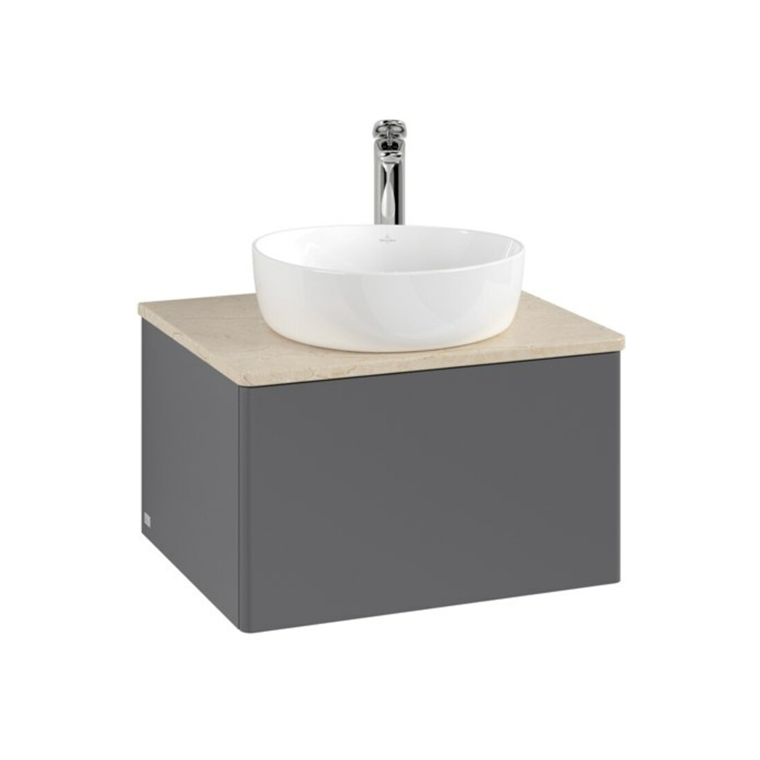 V&B Meuble sous lavabo sans structure de façade Antao 60x36x50cm, HL, WBP botti., A m Lac