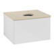 V&B Meuble sous lavabo sans structure de façade Antao 60x36x50cm, HL, WBP botti., blanc brillant Lac-1