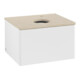 V&B Meuble sous lavabo sans structure de façade Antao 60x36x50cm, HL, WBP botti., blanc mat Lac