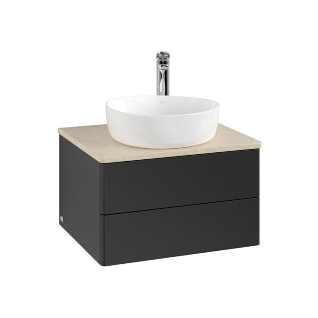 V&B Meuble sous-lavabo sans structure de façade Antao 60x36x50cm, HL, WBP botti., bleu m Lac