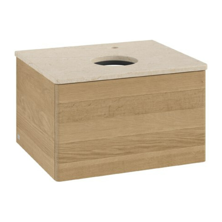 V&B Meuble sous lavabo sans structure de façade Antao 60x36x50cm, HL, WBP botti., hon. Oa