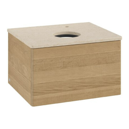 V&B Meuble sous lavabo sans structure de façade Antao 60x36x50cm, HL, WBP botti., hon. Oa