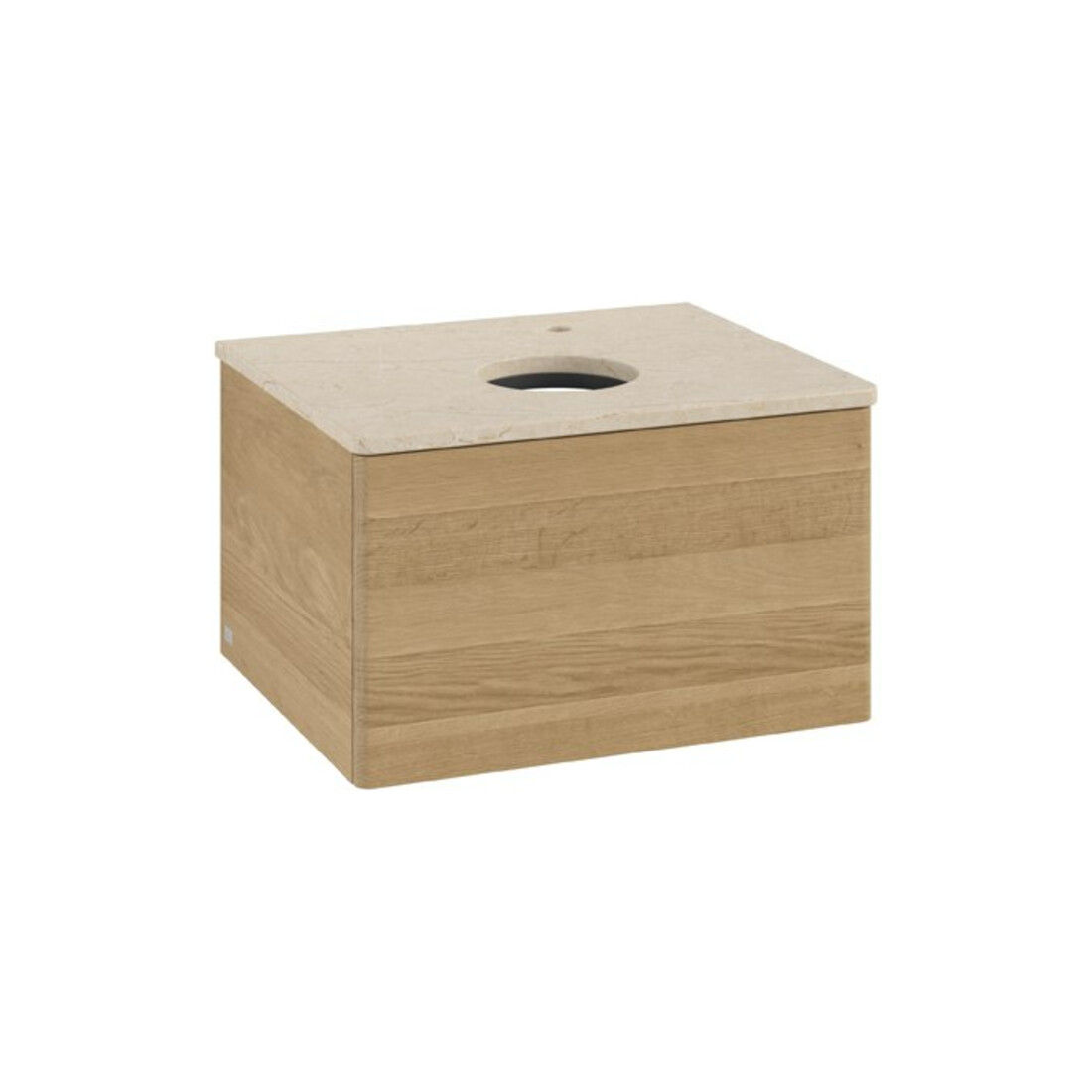 V&B Meuble sous lavabo sans structure de façade Antao 60x36x50cm, HL, WBP botti., hon. Oa