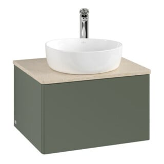 V&B Meuble sous lavabo sans structure de façade Antao 60x36x50cm, HL, WBP botti., le g. m Lac