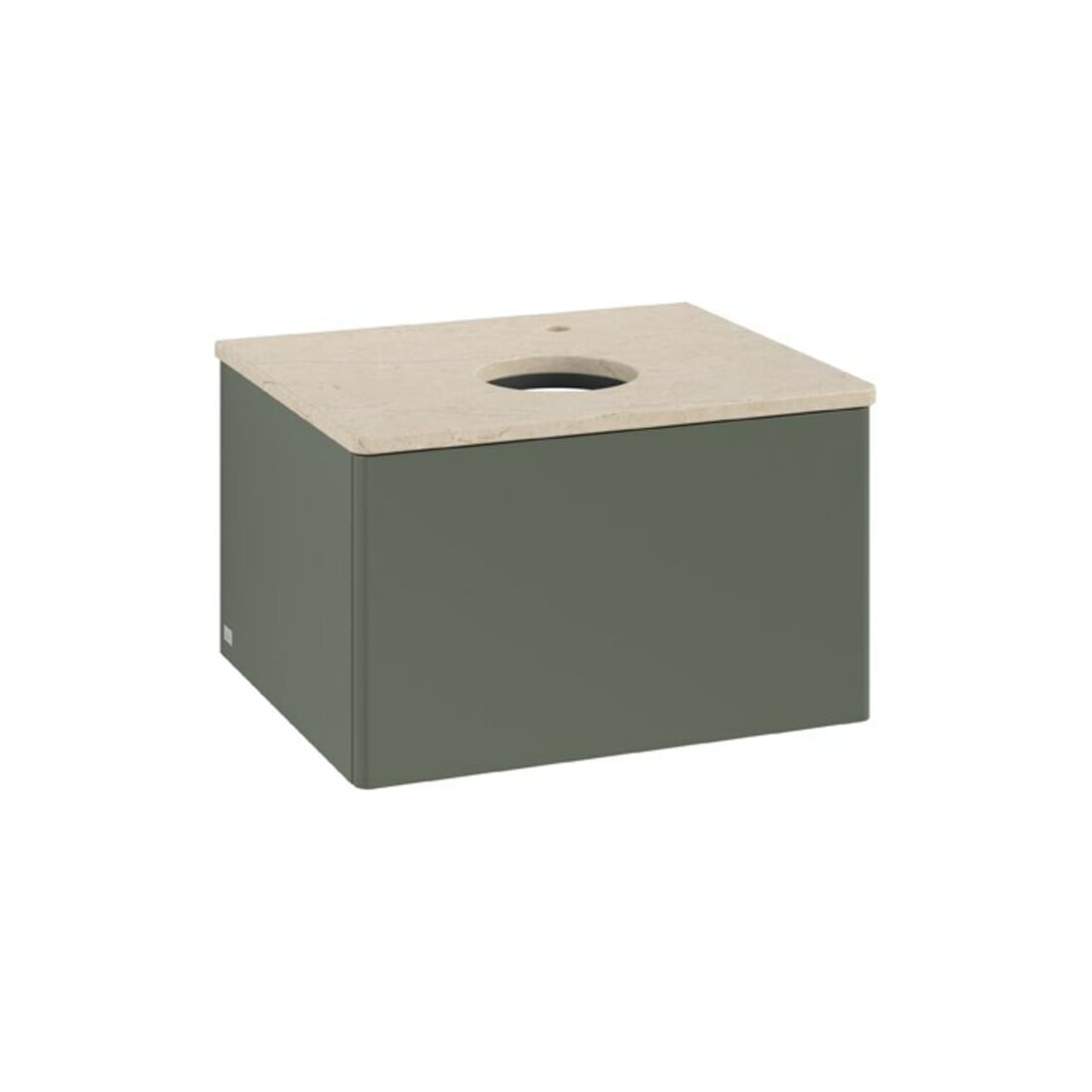 V&B Meuble sous lavabo sans structure de façade Antao 60x36x50cm, HL, WBP botti., le g. m Lac