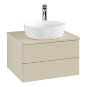 V&B Meuble sous lavabo sans structure de façade Antao 60x36x50cm, HL, WBP botti., si Gr m Lac