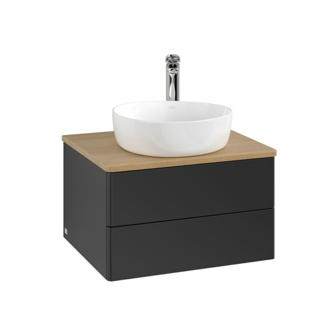 V&B Meuble sous lavabo sans structure de façade Antao 60x36x50cm, HL, WBP hon. Oa, bleu m Lac