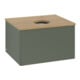 V&B Meuble sous-lavabo sans structure de façade Antao 60x36x50cm, HL, WBP hon. Oa, le g. m Lac-1