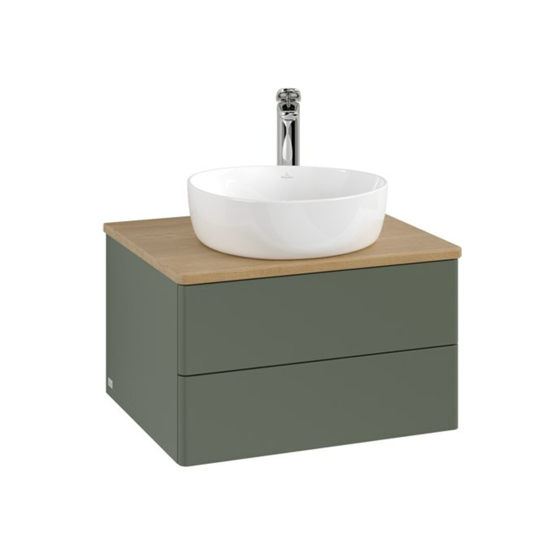 V&B Meuble sous lavabo sans structure de façade Antao 60x36x50cm, HL, WBP hon. Oa, le g. m Lac