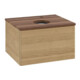 V&B Meuble sous lavabo sans structure de façade Antao 60x36x50cm, HL, WBP w. wal, hon. Oa-3