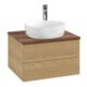 V&B Meuble sous lavabo sans structure de façade Antao 60x36x50cm, HL, WBP w. wal, hon. Oa-1