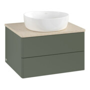 V&B Meuble sous-lavabo sans structure de façade Antao 60x36x50cm, WBP botti., lea gre. m Lac
