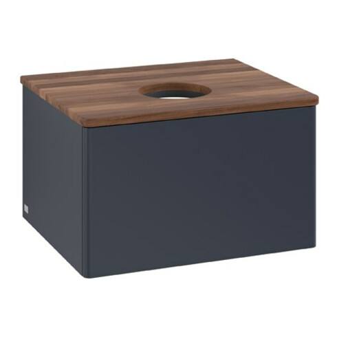 V&B Meuble sous lavabo sans structure de façade Antao 60x36x50cm, WBP w. wal, md bl. m Lac