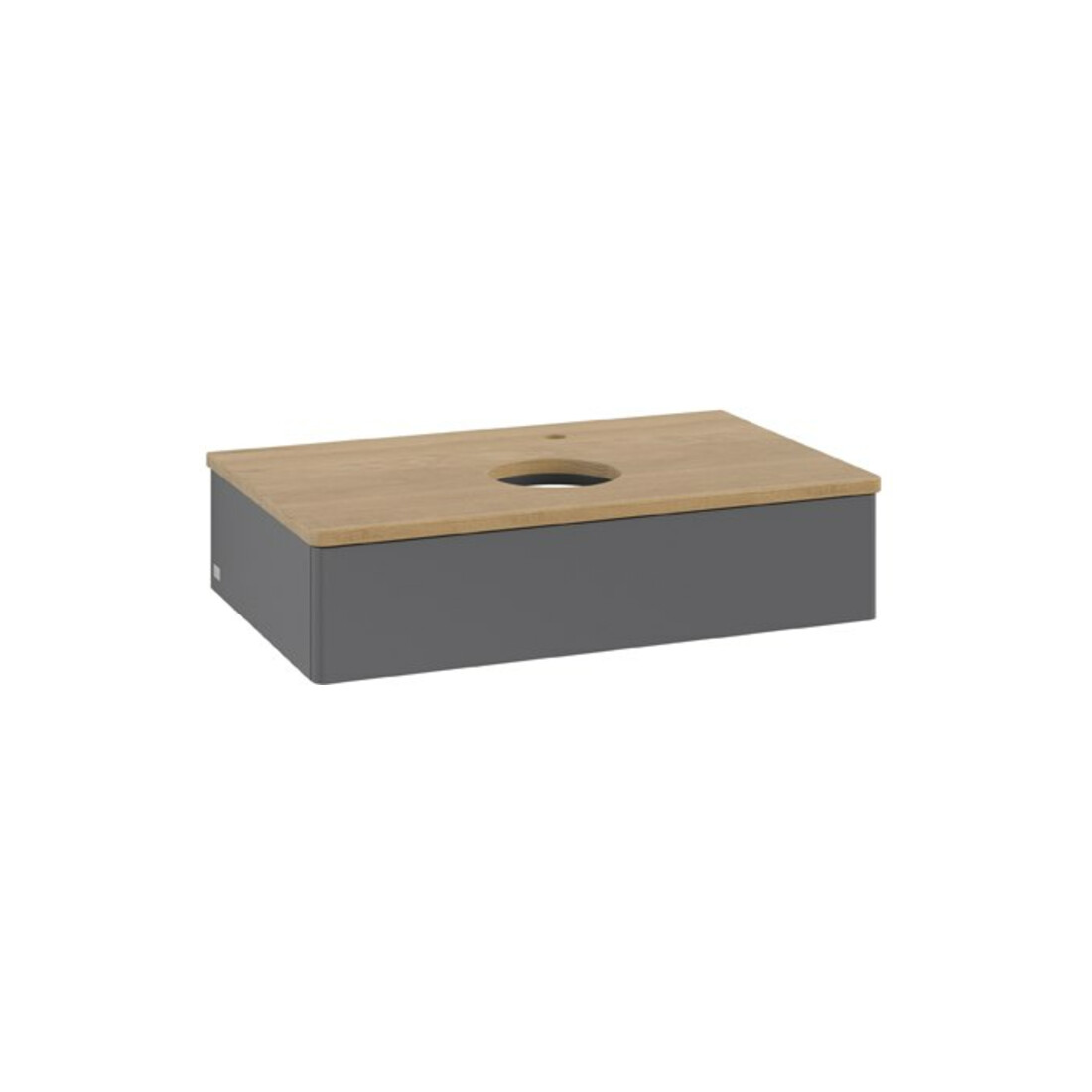 V&B Meuble sous lavabo sans structure de façade Antao 80x19x50 cm, HL, WBP hon. Oa, A m Lac