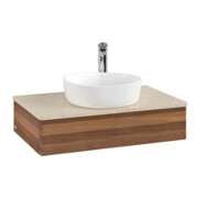 V&B Meuble sous lavabo sans structure de façade Antao 80x19x50cm, HL, couleur WBP botti., w. wal-3