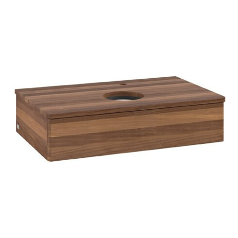 V&B Meuble sous lavabo sans structure de façade Antao 80x19x50cm, HL, couleur WBP w. wal, w. wal