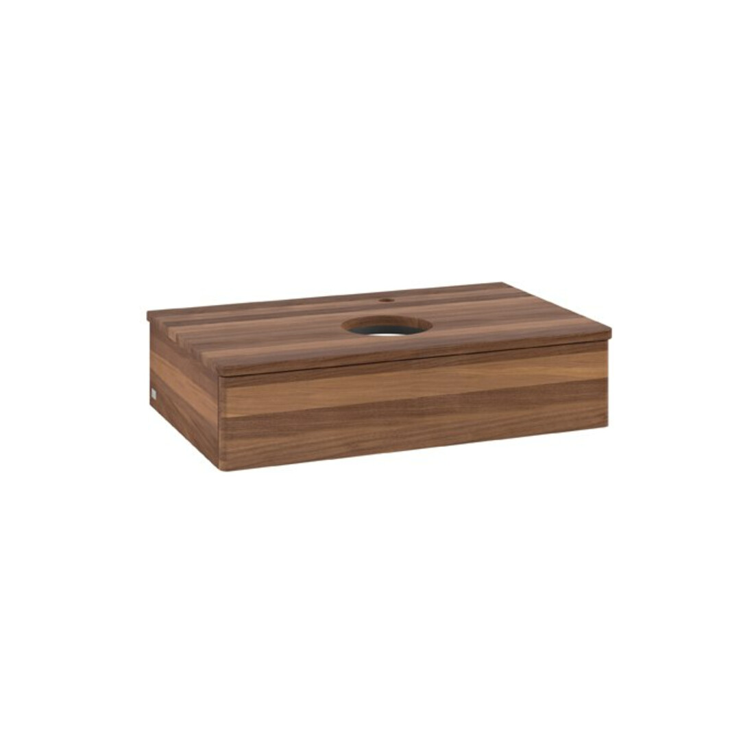 V&B Meuble sous lavabo sans structure de façade Antao 80x19x50cm, HL, couleur WBP w. wal, w. wal