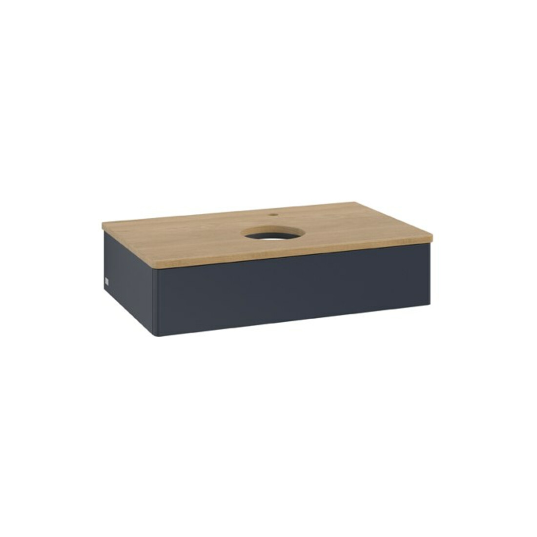 V&B Meuble sous lavabo sans structure de façade Antao 80x19x50cm, HL, WBP hon. Oa, md b m Lac