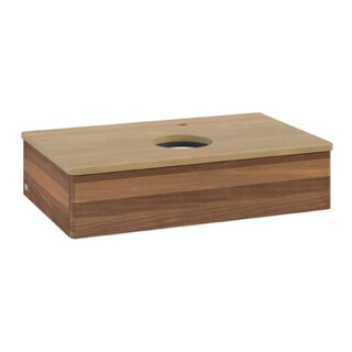 V&B Meuble sous lavabo sans structure de façade Antao 80x19x50cm, HL, WBP hon. Oa, w. wal