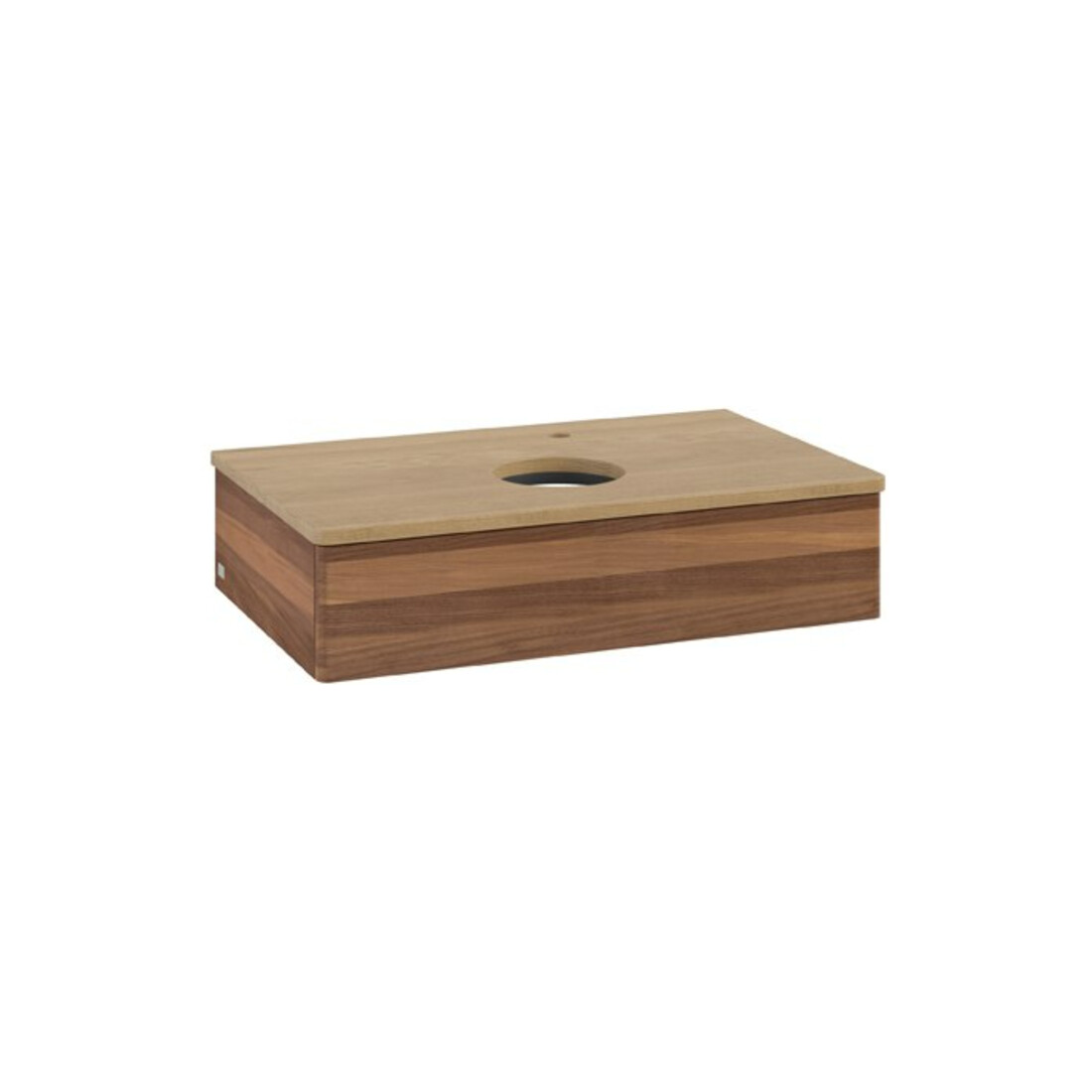 V&B Meuble sous lavabo sans structure de façade Antao 80x19x50cm, HL, WBP hon. Oa, w. wal