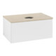 V&B Meuble sous-lavabo sans structure de façade Antao 80x36x50cm, couleur WBP botti., blanc mat Lac-1