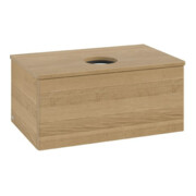 V&B Meuble sous-lavabo sans structure de façade Antao 80x36x50cm, couleur WBP hon. chêne miel