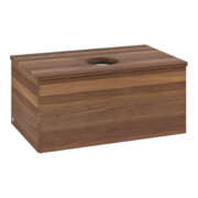 V&B Meuble sous-lavabo sans structure de façade Antao 80x36x50cm, couleur WBP w. noyer-4