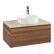 V&B Meuble sous-lavabo sans structure de façade Antao 80x36x50cm, HL, couleur WBP botti., blanc wal