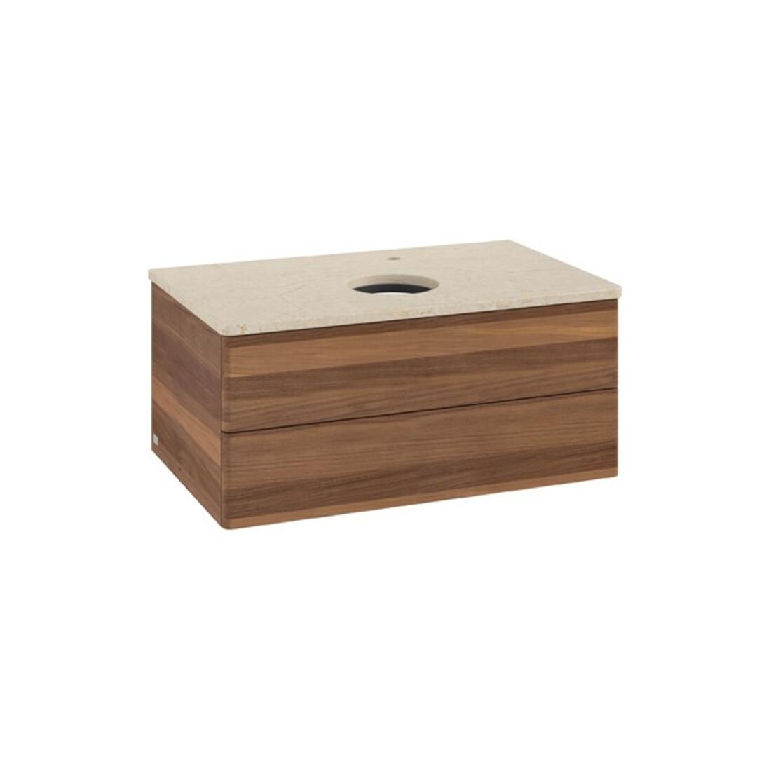 V&B Meuble sous lavabo sans structure de façade Antao 80x36x50cm, HL, couleur WBP botti., w. wal