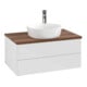 V&B Meuble sous lavabo sans structure de façade Antao 80x36x50cm, HL, WBP blanc brillant-1