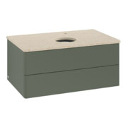 V&B Meuble sous lavabo sans structure de façade Antao 80x36x50cm, HL, WBP botti., le g. m Lac-3