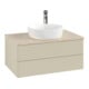 V&B Meuble sous lavabo sans structure de façade Antao 80x36x50cm, HL, WBP botti., si Gr m Lac-1